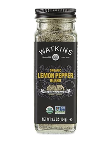 Watkins Gourmet Organic Spice Jar, Lemon Pepper Blend, 3.6 Ounce ., 3.6 Ounce - Image 1