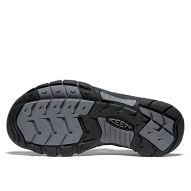 KEEN Men's Newport H2 Closed Toe Water Sandals, Black/Steel Grey, 11.5 - Image 6