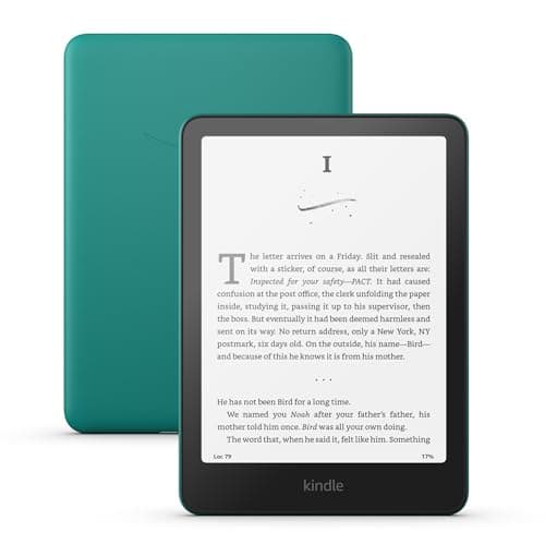 All-new Amazon Kindle Paperwhite (16 GB) – Our fastest Kindle ever, with new 7" glare-free display and weeks of battery life – Without lockscreen ads – Jade - Image 1