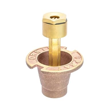 Orbit 54070 Brass Pop-Up Flush Head Sprinkler with Full Pattern Spray Nozzle - Image 2