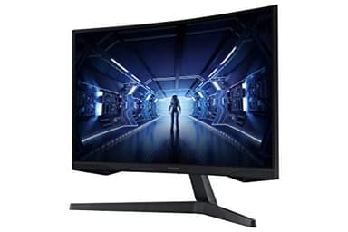 SAMSUNG 34' Odyssey G5 Ultra-Wide Gaming Monitor with 1000R Curved Screen, 165Hz, 1ms, FreeSync Premium, Large Display, Eye Comfort, Multiple Ports, WQHD, LC34G55TWWNXZA, Black - Image 2
