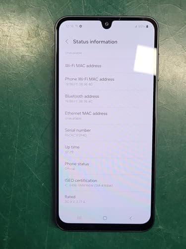 SAMSUNG Galaxy A16 5G Dual SIM (128GB, 2025) 6.7" 90Hz AMOLED, Water Resistant, 8Core, 50MP Camera (Factory Unlocked International Model for GSM, Global) A166M/DS (Blue Black) (Renewed) - Image 5
