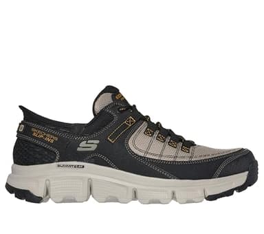 Skechers Men's Summits at Hands Free Slip-in Sneaker,Taupe/Black,9 - Image 5