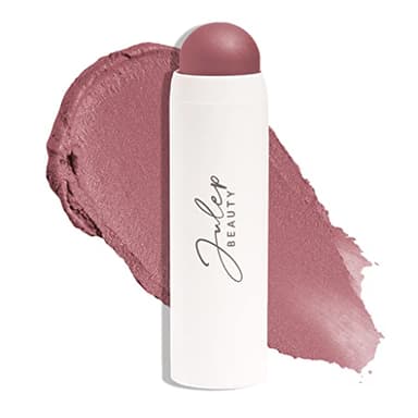 Julep Skip The Brush Cream to Powder Blush Stick - Muted Mauve - Blendable and Buildable Color - 2-in-1 Blush and Lip Makeup Stick - Image 1