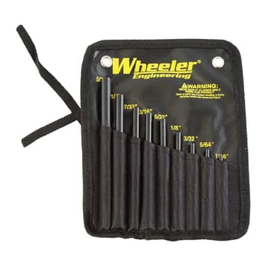 Wheeler Engineering Roll Pin Starter Punch Set for Gunsmithing - Image 1