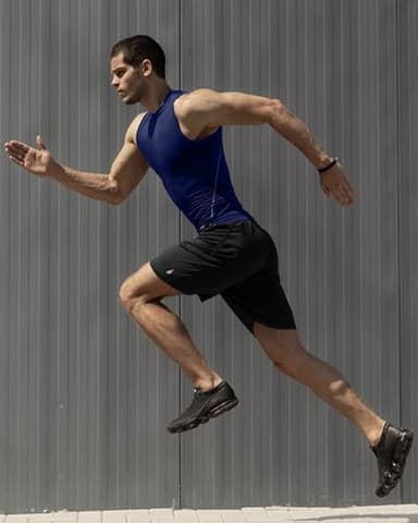 NY Threads Men's Athletic Shorts Quick Dry Loose-Fit Lightweight Running Workout Gym Shorts with Pockets, X-Large, Black - Image 6