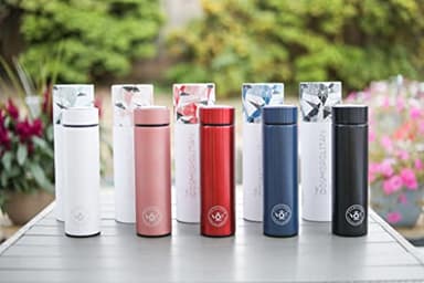 Teabloom - The ORIGINAL All-Brew Travel Tumbler & Thermos | OPRAH’s Favorite | 16oz/480ml Stainless Steel Insulated Water Bottle/Tea Flask/Cold Brew Coffee Mug - Image 6
