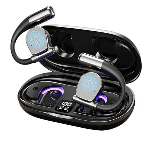 AI Translation Earbuds Real Time, 144 Languages Online Wireless Language Translator Earbuds, Two-Way Translator Device with APP for iOS and Android, Simultaneous Translating - Image 1