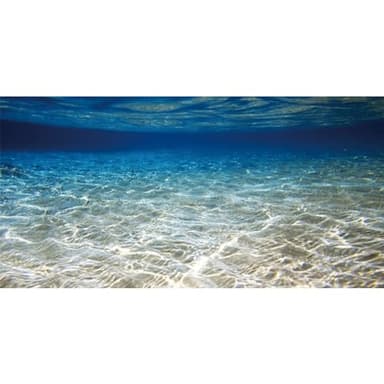 AWERT 36x18 inches Ocean Floor Aquarium Background Underwater Fish Tank Background Undersea Theme Aquarium Background - Image 1