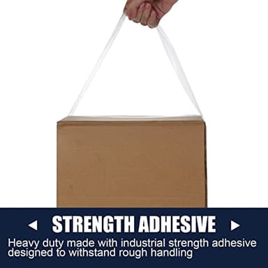 PANDRI Clear Packing Tape, 24 Rolls Heavy Duty Packaging Tape for Shipping Packaging Moving Sealing, 1.88 inches Wide, 65 Yards Per Roll, Total 1560 Yards - Image 5