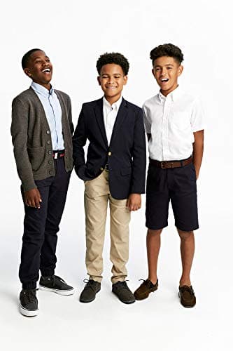 French Toast Boys Expandable Collar Dress With Long Sleeves (Standard & Husky) Button Down Shirt, White, 8 US - Image 11