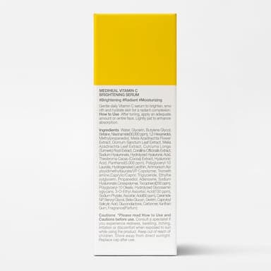 MEDIHEAL Vitamin C Brightening Serum (1.35 fl oz, 1 Pack) - Tone-Texture-Glow Care, Manage Skin with Vitamin C, Niacinamide, Hyaluronic Acid - Image 6