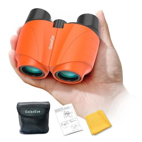 Binoculars for Adults and Kids GalaxEye 12x25 Compact Binoculars Featuring High Definition Large Field of View and Easy Focus Ideal for Hunting Bird Watching Stargazing Travel and Cruise