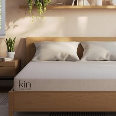 Kin By Tuft & Needle Firm 8" King Adaptive Foam Mattress in a Box, Cooling Pressure Relief, Balanced Support, 100 Night Trial, Fiberglass-Free, CertiPUR-US, 10-Year Limited Warranty - Image 1