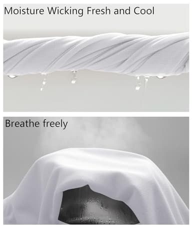 SCODI Mens Polo Shirts Performance Short Sleeve Tactical Shirts Athletic Golf Shirt for Men Daily Casual Collared T-Shirt White 5XL - Image 4