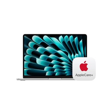 Apple 2025 MacBook Air 13-inch Laptop with M4 chip: Built for Apple Intelligence, 13.6-inch Liquid Retina Display, 16GB Unified Memory, 256GB SSD Storage, Touch ID; Silver with AppleCare+ (3 Years) - Image 1