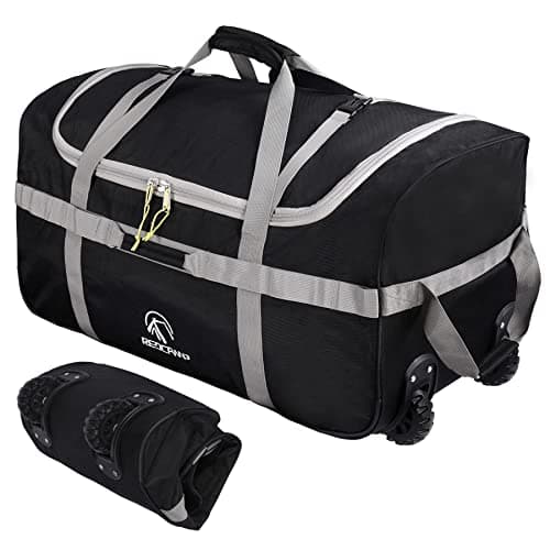 REDCAMP Foldable Duffle Bag with Wheels, 120L 1680D Oxford Large Duffle bags for Travel - Image 1