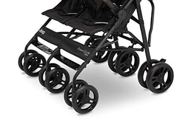 Jeep PowerGlyde Plus Side x Side Double Stroller by Delta Children, Black - Image 11