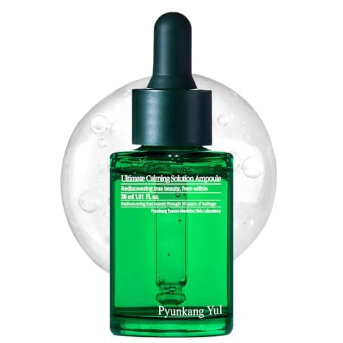 Pyunkang Yul PKY Ultimate Calming Solution Ampoule for Sensitive Skin with Patented Ingredients, Serum Intensely Calms & Soothes Redness with Cica & Tea Tree, Korean Skincare (1.01 Fl. Oz, 30ml) - Image 1
