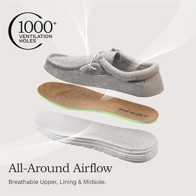 Bruno Marc Men's Casual Slip-on Loafers Stretch Shoes,Size 12,Beige,BLS211 - Image 8