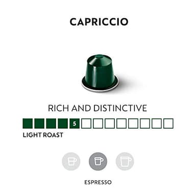 Nespresso Capsules Original Line, Capriccio, Medium Roast Espresso Coffee, 50 Count Coffee Pods - Image 2