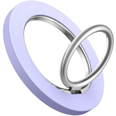 Magnetic Phone Ring Holder for Mag Safe - Lamicall Magnetic Finger Phone Ring Stand Holder, Magnet Ring Grip, Compatible with iPhone 14 Plus 13 12, Pro, Pro Max, Mini, Mag Safe Accessories, Violet - Image 1