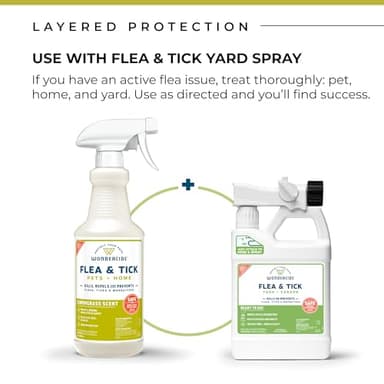 Wondercide - Flea, Tick & Mosquito Spray for Pets and Home with Natural Essential Oils - Killer, Control, Prevention, Treatment - Lemongrass 16 oz - Image 5