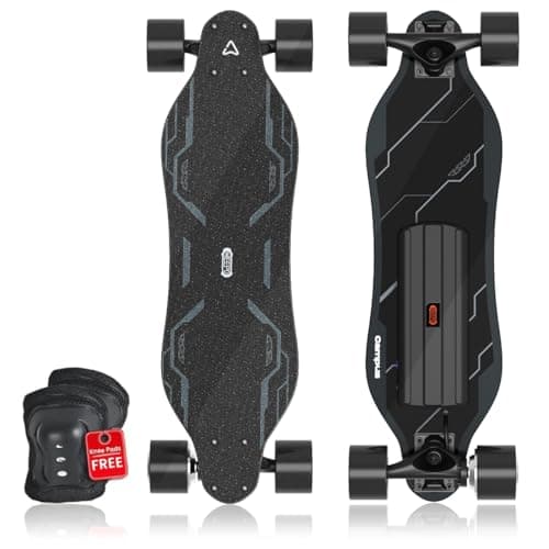 MEEPO Campus V5 Series/Envy Electric Skateboard with Remote, Top Speed Up to 29 Mph, 4 Speed Smooth Braking, Easy Carry Handle Design, Suitable for Adults & Teens - Image 1