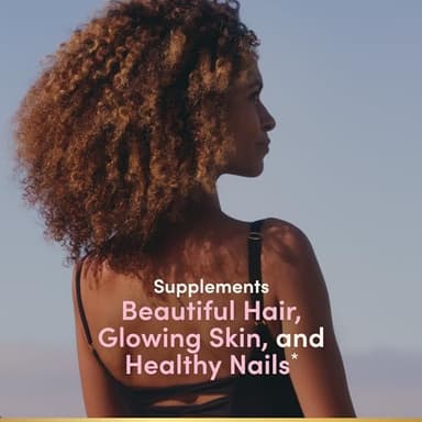 Nature's Bounty Advanced Hair, Skin & Nails, Argan-Infused Vitamin Supplement with Biotin and Hyaluronic Acid, 150 Rapid Release Softgels, 50 Total Servings - Image 2