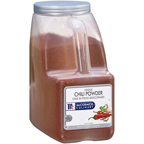 McCormick Culinary Choice Chili Powder, 6 lb - One 6 Pound Container of Bulk Chili Powder, Great for Mexican Dishes Like Stews and Sauces - Image 1