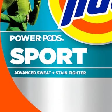 Tide Power PODS Laundry Detergent Pacs with Febreze Sport, 45 Count, HE Compatible, Febreze Freshness with Sport Odor Defense, Tide PODS Laundry Detergent - Image 9