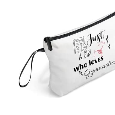 SEAMOON Inspirational Gymnastics Coach Sister Girl Birthday Lover Gifts Travel Cosmetic Makeup Bag Friends Daughter Niece - Image 5