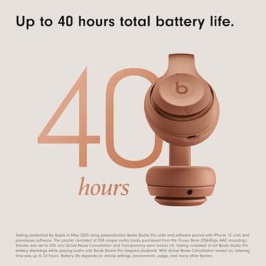 Beats Studio Pro x Kim Kardashian – Bluetooth Noise Cancelling Headphones,Personalized Spatial Audio, USB-C Lossless Audio, Apple & Android Compatibility, Up to 40 Hours Battery Life - Dune - Image 5