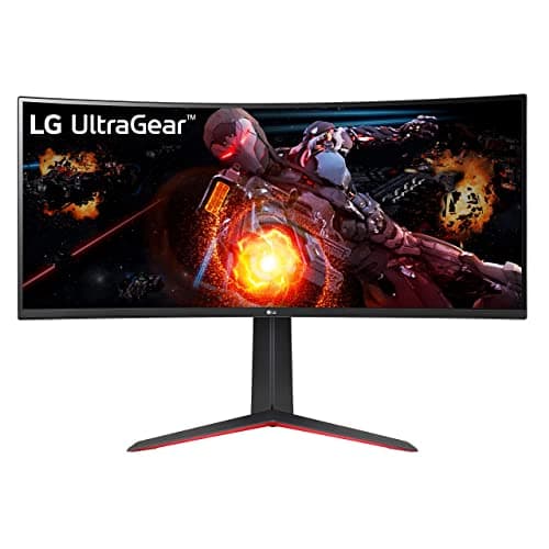 LG UltraGear QHD 34-Inch Curved Gaming Monitor 34GP63A-B, VA with HDR 10 Compatibility and AMD FreeSync Premium, 160Hz, Black - Image 1