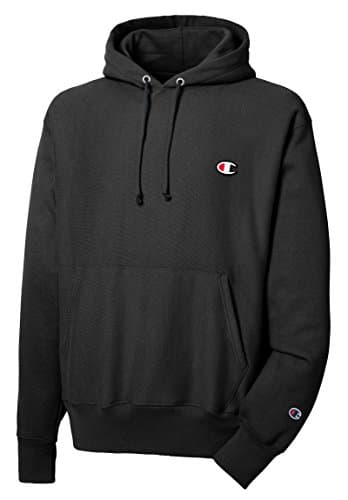 Champion mens Reverse Weave Pullover, Left Chest C Hoody, Black-y06145, X-Large US - Image 3