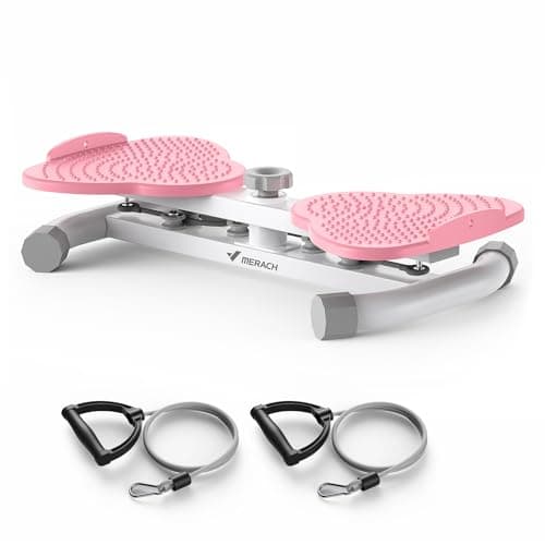 MERACH Waist Twister Machine, Ab Twist Board with 300 lbs Weight Capacity, Abs Workout for Slim Waist and Core Ab Exercise, Noiseless Home Gym Exercise Equipment for Women Men - Image 1