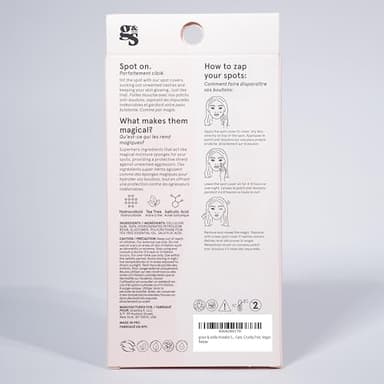 grace & stella Award Winning Pore Strip - Pimple Patches for Face - Hydrocolloid Acne Patches - Absorbs Zits, Reduces Redness - Cute Patches Dermatologist-Tested, Vegan (Multishape, 36 Count) - Image 9