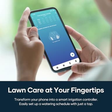 tolviviov Smart Sprinkler Controller, 8-Zone Indoor WiFi Irrigation Controller, App Enabled, Simple Automated Watering Scheduling, Local Weather Intelligence, Rain, Freeze Skip - Image 6