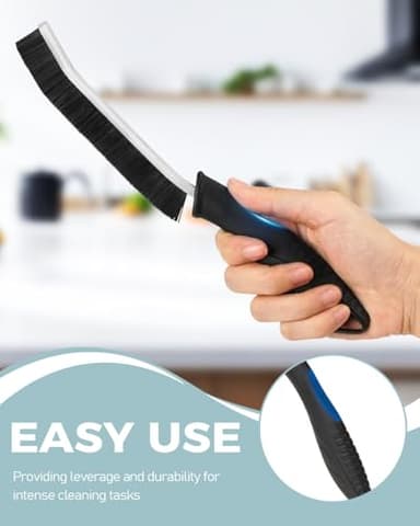 SXhyf Crevice Cleaning Brush - Grout Scrub Brush, House Cleaning Supplies, Gap Cleaning Tools, Home Essentials, Gifts for Women Men, Hard Bristle Crevice Cleaner Brush for Household Use, Bathroom - Image 6