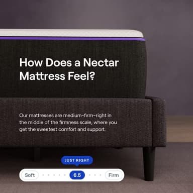 Nectar Premier King Mattress 13" - Medium Firm Gel Memory Foam Mattress - 5 Layers of Comfort - Dual Action Cooling Tech - 365-Night Trial - Forever Warranty,White - Image 4