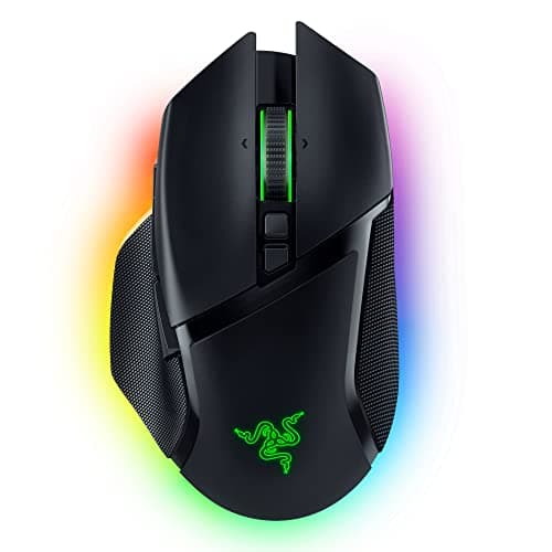 Razer Basilisk V3 Pro Wireless Gaming Mouse: HyperScroll Tilt Wheel - 30K DPI Optical Sensor - Gen-3 Optical Switches - 13-Zone Chroma RGB - 13 Programmable Controls - 3 Connection Modes - Black - Image 1