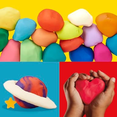 Play-Doh Modeling Compound 24-Pack Case of Colors, Non-Toxic, 3 Oz Cans of Assort. Colors, Back to School Classroom Supplies, Preschool Toys, Ages 2+ (Amazon Exclusive) - Image 2