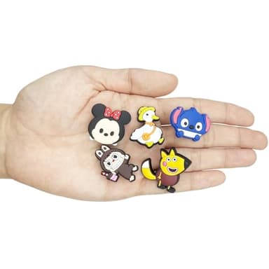 gustyuhi Lot of 30,50,100 Random Bulk Shoe Decorations and pins, Cute and Cool for DIY Accessories for Shoes, Sandals, and More (Random 30) - Image 5