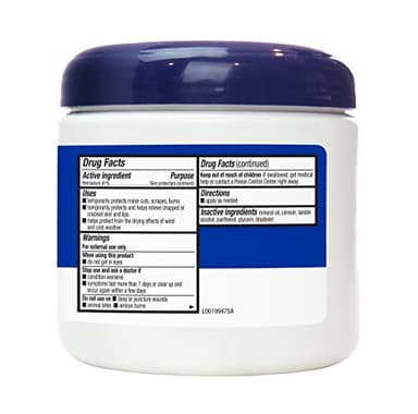 Amazon Basics Healing Ointment & Skin Protectant for Dry & Cracked Skin and Chapped Lips, Fragrance Free, 14 Oz (Pack of 1) - Image 3