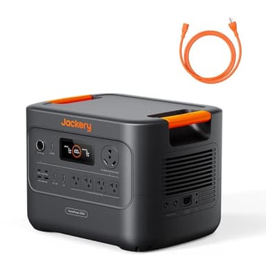Jackery HomePower 3000 Portable Power Station, 3600W (Surge 7200W) Output, 3072Wh LFP Battery Solar Generator, Essential Home Backup for Home Use, Power Outage, RV, Emergencies (Solar Panel Optional) - Image 1