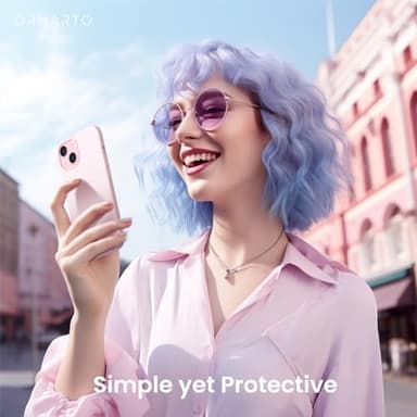 ORNARTO Compatible with iPhone 15 Case 6.1, Slim Liquid Silicone 3 Layers Full Covered Soft Gel Rubber Phone Case, Anti-Scratch Shockproof Protective Cover 6.1 Inch, Chalk Pink - Image 6