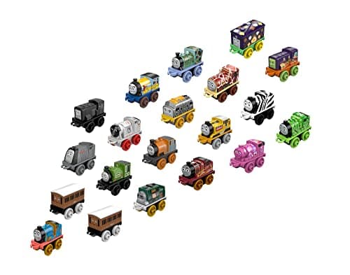 Thomas & Friends Toy Trains MINIS 20 Pack of Miniature Push-Along Engines & Railway Vehicles for Pretend Play Preschool Kids Ages 3+ Years (Amazon Exclusive) - Image 1