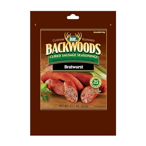 LEM Backwoods Bratwurst Fresh Sausage Seasoning 25 pound - Image 1