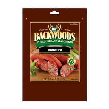 LEM Backwoods Bratwurst Fresh Sausage Seasoning 25 pound - Image 1