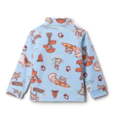 Columbia Baby Zing III Fleece, Ripple Blue Trail Tails, 3/6 - Image 2